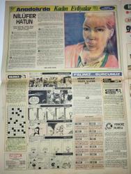 RENK GÜNLÜK GAZETESİ-23 Haziran 1984-opkapı Sarayı müzesi müdürü Sabahattin Türkoğlu-Türk İslam Dünyası’nın sekizinci yüzyıldan 20. yüzyıla kadar ki 400 ünlü eseri Topkapı Sarayı’nda sergileniyor-ilk hat sanatı-mesnevi örneği-yazı kutusu-sanat albümü-Anadolu’da kadın evliyalar Nilüfer Hatun-falnız burcunuz-yılın sayısı-yengeç burcu-bulmaca-Osmanlıların geliştirdiği denizcilik teknikleri-Uluğ bey-semih poroy-Ramazan’da resimli fıkralar-Niyazi yoltaş-Mevlana’nın eserleri-Tahsin Yazıcı-Taner Dedeoğlu-Seden Kızıltunç-tolgahan-Mustafa Çiltaş-eski dostlar-Cihat Tamer-Tuluğ Çizgen-sayfa sayısı dörttür