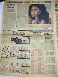 RENK GÜNLÜK GAZETESİ-10 Temmuz 1984-Mick Jagger-Cemil İpekçi-Joan collins-Ahmet Yıldızalp-Hülya Işıl-inat için şarkıcı oldu Aldo-biblo gibi bebek-Elizabeth scarlett-Joan collins-falz try-bulmaca-yılın sayısı-Anadolu’da kadın evliyalar-Emine Banu-tombul yanaklar koyu tonlu bir anlık gölgelenir-makyaj günlüğü-vücutta istenmeyen yağlar çekme sistemi ile 500.000 TL’ye alınıyor-Fransız doktor illouz-kadın dünyası-Taner Dedeoğlu-yarım milyon TL-Nilgün akçaoğlu-taksim’de soygun-bilge Şen-Yüksel gözen-Alpay İzer-Aytaç Arman-Sezen Aksu-harika köpek hırsız peşinde filmi-Sezen Aksu-tendeki yabancı-video dünyasından sizin için seçtiklerimiz-radyolar-sayfa sayısı dörttür