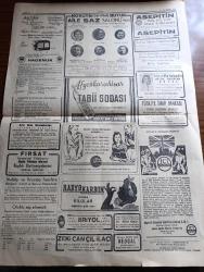 Bayram Gazetesi - 29 İkinciteşrin (Kasım) 1944 - büyük ideale doğru yazan Muvaffak Galip Sunal başmakale - Sovyet Fransız görüşmeleri - Roer ırmağında Alman müdafaa hattına girildi - General De Gaulle bugün Moskova'da bulunacak fotoğraf - harp ateşiyle harap olmak tehlikesinde bulunan Budapeşte şehrinden bir görünüş - merhum Ahmet Mithat'ın hatırası anılacak - Hollanda Almanya topraklarından pay talep ediyor - Ankara muhteliti İstanbul b takımını 2 0 yendi fotoğraf - Bayram gözüyle yazan Hasan Kumçayı - Amerika'dan 135 milyon liralık malzeme alıyoruz- beslemenin aşkı yazan Mahmut Yesari - Bayram günlerinde ne kesilir yazan Burhan Felek  - İsfendiyar Esat Kadaster - İsmail dümbüllü Beyoğlu İstanbul Gazino'sunda - sinema alemi mecmuası çıktı - kahramanlar destanı şık ve yıldız sinemalarında - ses Tiyatrosu opereti kapan - Lorel ve Hardy pasif korunma memurları Kadıköy Opera sinemasında - Hamiyet Yüceses Selahattin Pınar Hamdi Tokay Zehra bilir Novotni oteli altında aile saz salonunda -