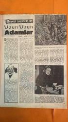 HAFTA MEMLEKET VE DÜNYA HADİSELERİNİ TAKİP EDER, HAFTANIN EN SEÇME YAZI VE RESİMLERİNİ VERİR, SİYASİ MECMUA DERGİSİ - 11 HAZİRAN 1954 SAYI: 246 — IVON - PAUL DERVAL - MORİS ŞÖVALYE - JOSEPHINE BAKER - EMREHAN - YAŞAR KULUR - FİKRET PENEZ - FEYZİ PENEZ - SALİM KAPICI - GÜNGÖR ÇELİK - SADİ TARAR - SÜLEYMAN UÇAR - YENER YILMAZ - HÜSEYİN ÇINGAR - NİMET SELEN - SÜREYYA AĞAOĞLU - İFFET ORUZ - NAZLI TEKTAŞ - SEVİM DERLEN - HAYRİ POZAN - BAYAN BAYKAN - NİHAL ŞENOL - OĞUZ ÖZDEŞ - FOLIES BERGÈRE’DE IVON: SANAT MI, ÇIPLAKLIK MI? BİR AMERİKALI GAZETECİDEN PARİS GÖZLEMİ - MÖSYÖ DERVAL’İN SANATA SADAKATI: BAKER’İN KOSTÜMLERİNE SERVET HARCIYOR - IVON’UN SAHNE VE GÜNLÜK YAŞAMI: SEKRETERLİK, DANS, METRO YOLCULUĞU - “AİLEM ÜŞÜMEME ÜZÜLÜYOR”: IVON’UN SAHNEDE SOYUNMA ÜZERİNE YORUMU - FOLIES BERGÈRE’DE HAFTALIK 1200 KIYAFET TEMİZLENİYOR, 350 KİŞİ GÖREVDE - DERVAL: “ZARİF GİYİM SANATIN HEYECANINI ARTIRIR” - FRANSA’DA SAHNEDE SOYUNMA AHLAKİ SAYILMIYOR, SANAT SAYILIYOR - ÇOCUK DOSTLARI DERNEĞİ: KİM - 36 SAYFA