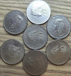 1971-1977 50 Kuruş Yedili Set