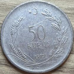 1975 Tedavül 50 Kuruş