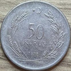 1972 Tedavül 50 Kuruş