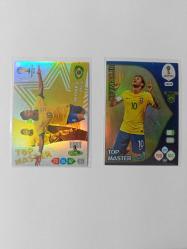 Antika - PANİNİ 2 ADET NEYMAR TOP MASTER - ADRENALYN XL - 2014 DÜNYA KUPASI TOP MASTER NEYMAR / 2018 DÜNYA KUPASI TOP MASTER NEYMAR - kitantik - kitaLog
