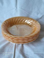 Anchor Hocking USA tabak 19 cm yemek tabağı 5 adet