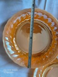 Anchor Hocking USA tabak 19 cm yemek tabağı 5 adet