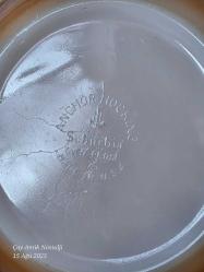 Anchor Hocking USA tabak 19 cm yemek tabağı 6 adet