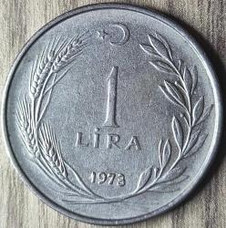 1973 Tedavül 1 Lira