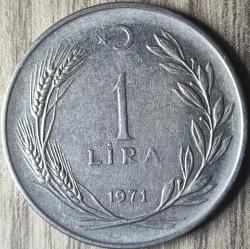 1971 Tedavül 1 Lira