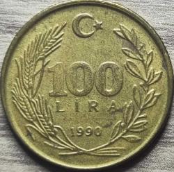 1990 Tedavül 100 Lira