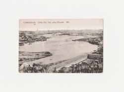 [KARTPOSTAL / CONSTANTINOPLE / İSTANBUL: Vue de Scutari au Bosphore - Boğaz'dan Üsküdar'a bakış Editör: Isaac M. Ahitouv, Constantinople. S/b