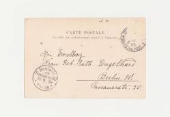 [KARTPOSTAL / CONSTANTINOPLE / İSTANBUL: Souvenir de Constantinople Mosquee du Sultan Ahmed et l. Hypodrome - Sultanahmet. Editör: Max Fruchtermann.