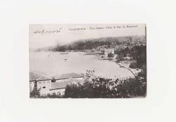 [KARTPOSTAL / CONSTANTINOPLE / İSTANBUL: Eaux douces d'Asie et Vue du Bosphore - Göksu ve Boğaziçi. Editör: M. J. P.