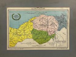 [OSMANLICA HARİTA] 1313 [1897] Kastamonu Vilâyeti haritası 1313 (Malûmât Gazetesinin ilâvesi)