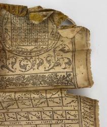 1864 baskısı 1280-1291 Hicrî yıllar için tertip edilmiş Osmanlıca taşbaskı rûznâme (162 x 12 cm) - Oniki hayvanlı Türk takvimine göre: Bu rûznâmede tahrîr olunan semt-i kıblenin kâidesi İslâmbol arzına musâvî olan yerlerde sahîh saatler ile bu cedvelde…