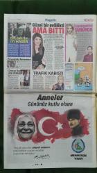 Hürriyet Gazete 13 Mayıs 2018 Garry Rodrigues,Sinan Gümüş,Bafetimbi Gomis,Devlet Bahçeli,Muharrem İnce,Kemal Kılıçdaroğlu,Ezgi Mola,Cem Yılmaz,Recep Tayyip Erdoğan,Kaia Gerber,Binali Yıldırım,Fatih Terim,Ahmet Çalık,Fernando Muslera,Ege Arar,Aziz Yıldırım,Ali Koç,Mehmet Ali Yılmaz,Burcu Binici,Serhat Akın,Hadise,Şebnem Bozoklu,Ebru Şallı,Fikret Orman,Özlem Kaymaz,Harun Tan,Zübeyde Hanım,Mustafa Kemal Atatürk,Meral Akşener,İlber Ortaylı,Dr.Mehmet Öz,Abdi İbrahim - Teleset - Türk Telekom Reklamı,Galatasaray Takım Fotoğrafı