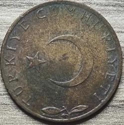 1974 Tedavül 5 Kuruş