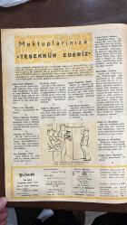 YELPAZE RESİMLİ SALON Mecmuası DERGİSİ - SAYI : 322 - 13 AĞUSTOS 1958 -ADNAN MENDERES - MAC MILLAN - DULLES - ANITA EKBERG - ELIZABETH TAYLOR - PAUL NEWMAN - ESTHER WILLIAMS - BOB HOPE - FRANK SINATRA - G. KELLY - GARY COOPER - JACK LORD - MICKEY ROONEY - JOHN DEREK - AVA GARDNER - EMIN KONAL - FIKRET FRAT - GÜLTEN ÇAĞLAYAN - NERIMAN ÇÖL - ZOR KARDEŞLER - ALAEDDIN KIRAL - MUKADDER KIRAL - ECE ŞENAY - YILDIZ D - YILMAZ TEZGAHTAR - CEVDET SENÖZ - MERAL BILIK - YILDIZ ERALP - BELMA B - HANDAN B - AYDAN SÜRER - SAFA ÖNAL - GALIP BOLKAT - BAĞDAT PAKTI - LANCASTER HOUSE - SİHİRLİ DÖRT KELİME - SİNİR YORGUNLUĞU TESTİ - POSTACI SÜTUNU - RESİMLİ SALON MECMUASI - JIM MCCRAKLIN - PAUL ANKA - MONOTONES - TONY PERKINS - ÖNER AYDINOĞLU - ÖMER GÖGEN - SOMTÜRKLER - KİRPİK - SABİ BARUH - HALUK KAYNAR - MUŞİ - CUMHUR ALP - METİN AFACAN - DENİZ YALGIN - KEMAL - ERDOĞAN - THE WALK - LET THE BELLS KEEP RINGING - BOOK OF LOVE - THE PRETTIEST GIRL IN SCHOOL - CEVAP VERİYORUM - KUZU FIRINDA - PL    - 28 SAYFA