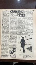 YELPAZE RESİMLİ SALON Mecmuası DERGİSİ - SAYI : 320 - 30 TEMMUZ 1958 -  TURGUT YILKIN - OLCAY BÜYÜKARDAÇ - NALÂN ÖZDEN - HARİKA TUNCER - TÜRKÂN ATAMER - UĞUR CANSUN - A. DİNMEZ - ÜLKÜ ERDEMİR - M. BIÇAKÇI GÜLER - HAMİYET KUTSAL - MEFKÛRE YAVUZ - KIRKOR OHANYAN - AYSEL MARAŞ - PEKİN İSHAKBEYİOĞLU - N. MUTAF - TOMRİS ACAR - TÜRKÂN GEDİK - AYSEL KÖDÜN - I. DEMİR - GÜZİN SAYAR - ANDRE MAUROIS - YUSUF KENAN EKŞİOĞLU - CUMHUR ALP - JACK HYLTON - TED HEATH - POSTACI SÜTUNU - VIZILDAMAYINIZ - KEDER ŞARKISI - SEVİLEN 20 ŞARKI - AMERİKADA VARIETY MECMUASINA GÖRE - GENÇ MURAD - CİHANŞAH - MIKLOS - PAVLOV - ARANKA - DELİ DAVUT - GAZİ ORUÇ - KANAYOR - KİNİS - BEYAZIT HAN - ZAFER SÜLEK - PERRY COMO - FRANK SINATRA - JULIE LONDON - BILLY MAY - EYDIE GORME - JOHNNY MERCER - DORSEY BROTHERS - RENATO CAROSONE - LOUIS PHILIPPE - TARİH ROMANI - LANOLİNLİ GÜNEŞ KREMİ - KEWPIE DOLL - MUSIC USA - TORERO  - 36 SAYFA