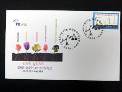 2009 Etik Günü FDC İLK GÜN ZARFI