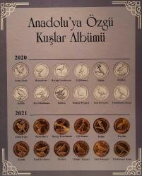 PARA HATIRA SETİ 2020/2021 ANADOLU'YA  ÖZGÜ KUŞLAR ALBÜMÜ  220