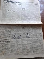 Cumhuriyet Gazetesi - 6 Şubat 1950 - İngiltere'de seçim savaşı yazan Abidin Daver Başmakale - Ukrayna'da İsyan çıktığını Moskova teyit ediyor - soğuktan bütün okullar 3 gün müddetle tatil fotoğraf - İngiltere'nin Akdeniz filosuna mensup harp gemileri la valetta üstünde fotoğraf - ısmarlanacak yeni gemiler - meclis Mart'ta seçimleri yenileme kararı veriyor - berlin'i işgal için Rus planı - Cemil Sait Barlas Nutuk söylerken fotoğraf - İstanbul işçi sendikaları Birliği Dün yıllık kongresini yaptı fotoğraf - Rusya'da Yahudi düşmanlığı - İlk Meclisi mebusan reisi Ahmet Rıza Beyin hatıraları yazı dizisi - bazı semtler Dün ekmeksiz kaldı - Modern Türk müzik eserleri Festivali - İstanbul Basketbol Şampiyonası maçları - Beyoğluspor Vefa'yı 50 41 yendi - Fenerbahçe modayı 57 29 yendi - Ölüme Doğru Yazan Agatha Christie yazı dizisi - Rommel'in Esrarı yazı dizisi - Karaok filmi bu akşam Atlas ve İpek sinemasında - İstanbul Ankara Radyosu Programı - İstanbul belediyesi şehir tiyatroları piyesleri