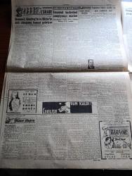 Cumhuriyet Gazetesi - 6 Şubat 1950 - İngiltere'de seçim savaşı yazan Abidin Daver Başmakale - Ukrayna'da İsyan çıktığını Moskova teyit ediyor - soğuktan bütün okullar 3 gün müddetle tatil fotoğraf - İngiltere'nin Akdeniz filosuna mensup harp gemileri la valetta üstünde fotoğraf - ısmarlanacak yeni gemiler - meclis Mart'ta seçimleri yenileme kararı veriyor - berlin'i işgal için Rus planı - Cemil Sait Barlas Nutuk söylerken fotoğraf - İstanbul işçi sendikaları Birliği Dün yıllık kongresini yaptı fotoğraf - Rusya'da Yahudi düşmanlığı - İlk Meclisi mebusan reisi Ahmet Rıza Beyin hatıraları yazı dizisi - bazı semtler Dün ekmeksiz kaldı - Modern Türk müzik eserleri Festivali - İstanbul Basketbol Şampiyonası maçları - Beyoğluspor Vefa'yı 50 41 yendi - Fenerbahçe modayı 57 29 yendi - Ölüme Doğru Yazan Agatha Christie yazı dizisi - Rommel'in Esrarı yazı dizisi - Karaok filmi bu akşam Atlas ve İpek sinemasında - İstanbul Ankara Radyosu Programı - İstanbul belediyesi şehir tiyatroları piyesleri