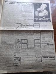 Cumhuriyet Gazetesi - 6 Şubat 1950 - İngiltere'de seçim savaşı yazan Abidin Daver Başmakale - Ukrayna'da İsyan çıktığını Moskova teyit ediyor - soğuktan bütün okullar 3 gün müddetle tatil fotoğraf - İngiltere'nin Akdeniz filosuna mensup harp gemileri la valetta üstünde fotoğraf - ısmarlanacak yeni gemiler - meclis Mart'ta seçimleri yenileme kararı veriyor - berlin'i işgal için Rus planı - Cemil Sait Barlas Nutuk söylerken fotoğraf - İstanbul işçi sendikaları Birliği Dün yıllık kongresini yaptı fotoğraf - Rusya'da Yahudi düşmanlığı - İlk Meclisi mebusan reisi Ahmet Rıza Beyin hatıraları yazı dizisi - bazı semtler Dün ekmeksiz kaldı - Modern Türk müzik eserleri Festivali - İstanbul Basketbol Şampiyonası maçları - Beyoğluspor Vefa'yı 50 41 yendi - Fenerbahçe modayı 57 29 yendi - Ölüme Doğru Yazan Agatha Christie yazı dizisi - Rommel'in Esrarı yazı dizisi - Karaok filmi bu akşam Atlas ve İpek sinemasında - İstanbul Ankara Radyosu Programı - İstanbul belediyesi şehir tiyatroları piyesleri
