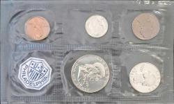 AMERİKA 1961  TEDAVÜL  MADENİ SET  HALF DOLAR 12,5  GRAM GÜMÜŞ