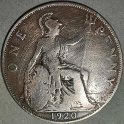 İNGİLTERE  1920  1  PENNY