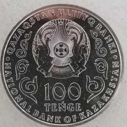 KAZAKİSTAN 2020    100 TENGE  HATIRA 25. Yıldönümü - Kazakistan Halk Meclisi