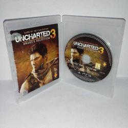 Ps3 oyun uncharted 3 drake's deception Game of the year edition. Orijinal
