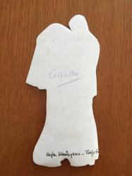 YEŞİLÇAM'IN UNUTULMAZ OYUNCUSU ve TRABZON'UN İFTİHARI TANJU GÜRSU'NUN ORİJİNAL FOTOĞRAFI - 15 x 7 cm EBADINDA - TANJU GÜRSU ve AYLA GÜRSU EVLENİRKEN DÜĞÜNDE ÇEKİLMİŞ BİR KARE