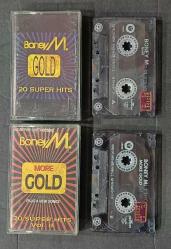 BONEY M. * GOLD / MORE GOLD * 20 SUPER HITS * VOL. I VE II BİR ARADA * 2 KASET