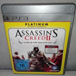 Assassins Ps3 oyun Assassin's creed 2 game of the year edition. Orijinal kitapçıklı Disk 10 üzerinden 9 koleksiyonluk