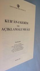 KURANI KERİM VE AÇIKLAMALI MEALİ