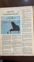 YELPAZE RESİMLİ SALON Mecmuası DERGİSİ - SAYI : 158 - 22 HAZİRAN 1955 -KLEOPATRA - MARIE ANTOINETTE - SIMONA - LORANO - DOLARES - WALTER - HANDEL - BACH - BUNDELL - SUBS DICH - SULTAN III. MEHMED - III. MURAD - ALİ ÇELEBİ - SİNAN PAŞA - MEHMED PAŞA KAFANIZLA MI YOKSA KALBİNİZLE Mİ İDARE EDİLİYORSUNUZ - BÜYÜK MUSİKİŞİNASLAR - TARİHİMİZDEN - MUALLA - SELMA - ZİYA BEY - NAİME H. YAŞAROĞLU - LUCIO - MAESTRO - OSVALDO UZUN HİKÂYE - ERTESİ GÜN SABAHLEYİN - CUTEX PEARL     - 36 SAYFA
