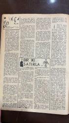 YELPAZE RESİMLİ SALON Mecmuası DERGİSİ - SAYI : 164 - 3 AĞUSTOS 1955 - AFRODİT - EROS - ANTEROS - HERMES - SALMAKİS - ÖMER SAKIP - MORIS - BELLA - SIMON PAROER - ENOCH - ERDOĞAN BİR PLAK DİNLEDİM - GECE YARISI PRENSİ - YAZISIZ - CUTEX PEARL - MAZİS - HERMAPHRODITOS - DALE CARNEGIE - SOPANHAVR AŞK ÜZERİNE DÜŞÜNCELER - BİR İKİ SATIRLA - TUVALETİN KÜÇÜK SIRLARI - ADAÇAYI - BİR PLAK DİNLEDİM -    - 36 SAYFA