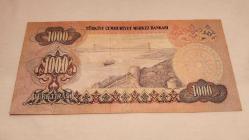 PARA  ÇOK KIYMETLİ Z91 SERİSİ.....Z91  282221 SERİ NOLU 6. EMİSYON 1000 LİRA TEMİZ STATÜSÜNDE(ENDERRRR) 86