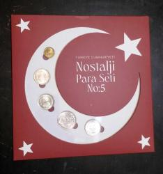 Nostalji 5 geçmiş dönem türkiye paraları değerlidir hatıra para kiti yüzlerce ürün yüklendibakın  derim mağazama