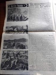 Cumhuriyet Gazetesi - 2 Aralık 1950 - biterken yazan Nadir Nadi Başmakale - Kore'de birliğimizin gösterdiği kahramanlık bütün dünyada heyecan yarattı - Kore'de birliğimizin savaştığı  Changchon nehri ve dolayları - 10.000 düşmana karşı 2000 Türk'ün mucizesi - Avrupa'da birliğimize hayranlık - Kore harbi zayiatı - verem sergisi dün sabah açıldı - sanatkar Vasfi Rıza Zobu'nun açtığı dava - Karanlık Oda Yazan Peride Celal Yazı Dizisi - tramvaylar kalkabilir mi yazdan Burhan Felek - Kızılay başkanlığına Doktor Nihat Reşat Belger seçildi - İstanbul'a gelecek İspanyol Revüsü - eşsiz sanatkar Hamiyet Yüceses Taksim kristal salonunda - Muammer Karaca tiyatrosu Belami maksim'de - Kore'den fotoğraflar - Yaşar Doğu'nun bu gece yapılacak Güneş müsabakalarına iştirak edememesi muhtemel - 1950-1951 Yunus Nadi mükafatı Milli mücadele'ye ait bir hatıra - Morina Balıkyağı Taksim Eczanesinde - Emlak Bankası - Land Rover geldi - İsviçre marvin kol ve cep saatleri gelmiştir - Attle Truman Görüşmesi