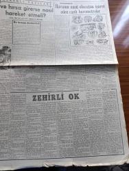 Cumhuriyet Gazetesi - 6 Aralık 1950 - Washington Konferansı harbi önler mi Cumhuriyet Başmakale - Kore'de askeri birliğimiz konservelerle yemek yerlerken fotoğraf - Kore'deki zayiatımıza dair ilk inanılır rakam - büyük taarruz'da bir topçu bataryamız atış esnasında fotoğraf - Amerika Avrupa'ya karşı hiddet ve infial içinde - genç milli takım Dün Mısır'a gitti fotoğraf - dün gece yapılan Güreş karşılaşmaları - Kahraman Yahudi Kadıköy Hale sinemasında - Karanlık Oda Yazan Peride Celal Yazı Dizisi - aman illallah artık yazan Burhan Felek -  İnönü stadı tamamlanıyor - Jan Dark filmi yalnız Lale Yıldız ve İnci sinemalarında - Tarzan maymun adam filmi Azak ve Turan sinemalarında - İstanbul belediyesi şehir tiyatroları dram kısmında Dilsizlerin dili komedi kısmında Tersine Dünya - Kore'den fotoğraflar - Kore'de bulunan Savaş uçaklarımızdan biri uçuş için hazırlanırken fotoğraf - Kore'den Türkiye'dekilere Mektup - Türkiye'den Kore'dekilere mektup - 1950-1951 Yunus Nadi Mükafatı - Hasan kolonya