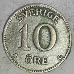 İSVEÇ  1934  10  ÖRE   GÜMÜŞ   1,45  GRAM