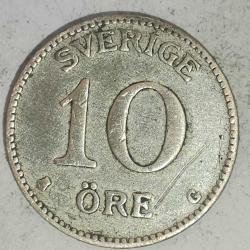İSVEÇ  1934  10  ÖRE   GÜMÜŞ   1,45  GRAM