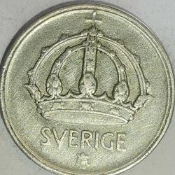 İSVEÇ  1944   25   ÖRE  GÜMÜŞ   2,42   GRAM