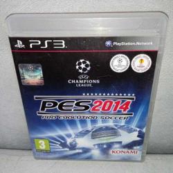 Ps3 Pes 2014 BOŞ oyun kutusu. Orijinal kitapçıklı temiz