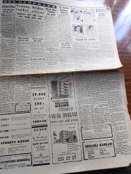 Cumhuriyet Gazetesi - 7 Şubat 1954 - İ'lerin üstüne nokta yazan Nadir Nadi Başmakale - Doğu Almanya'da Rusya'ya karşı yeni bir isyan - Petrol kanun tasarısı üzerinde tartışmalar - Celal bayar'a New York'ta Columbia üniversitesinde Fahri doktorluk ünvanı verilirken fotoğraf - Türk gökü manevrası yarın başlıyor - halka kilo ile kok kömürü de satılacak - Fuat köprülü'nün verdiği beyanat - İnce Mehmet yazan Yaşar Kemal Yazı Dizisi - Haydarpaşa buğday silosunun temeli atıldı - sanatkar Elif naci'nin Konferansı bu akşam radyodan nakledilecek - Hürriyet çocukları yazan Hasan Ali Yücel - Truman iktidarı tenkit ediyor - 3 boyutlu film fedailer Kalesi Atlas sinemasında - Galatasaray Vefa maçı - Eskişehir güreşçileri Dün 5 3 yenildiler - Deniz harp okulumuz yazan Haluk Yusuf Şehsuvaroğlu - Hamiyet Yüceses Suzan Güven Sabite Tur Gülerman Kamer Bedir Taksim kristal salonunda - Eflatun Bey ve Rakım Efendi yazan Ahmet Mithat Efendi yazı dizisi - mecidiyeköy yenikapı metrosu  3 senede inşa edilecek