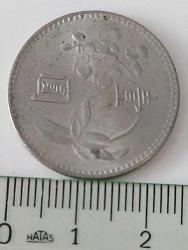 1970 TAYVAN 1 DOLAR ORİJİNAL MADENİ PARASI ERİK ÇİÇEĞİ (JAPON KAYISISI) VE ORKİDE FİGÜRLÜ ÇOK NADİR 2JJJ1A1R