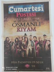 Cumartesi Postası Doğum Günü Gazetesi-10 Mart 2012-isyan başlıyor-bir zamanlar Osmanlı kıyam-trt 1-her şeyi film-bir zamanlar osmanlı.com-kaderi kıyam-kaderi keder-kılıcı öfke-isyan ateşi-zehri kılıç-sevdası zehir-canseza-kasım-patrona halil-murat-damat ibrahim-hatice sultan-