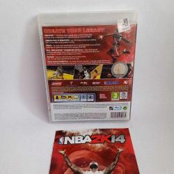 PS3 nba 2k14 BOŞ oyun Kutusu Ve Kitapçığı. Orijinal.
